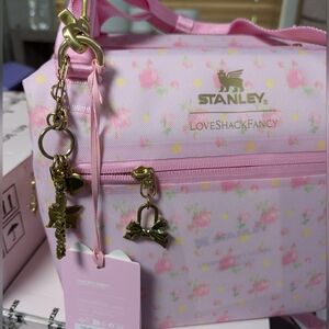 new Stanley x LoveShackFancy All Day Julienne Mini Cooler Ibiza Sunset ship fast